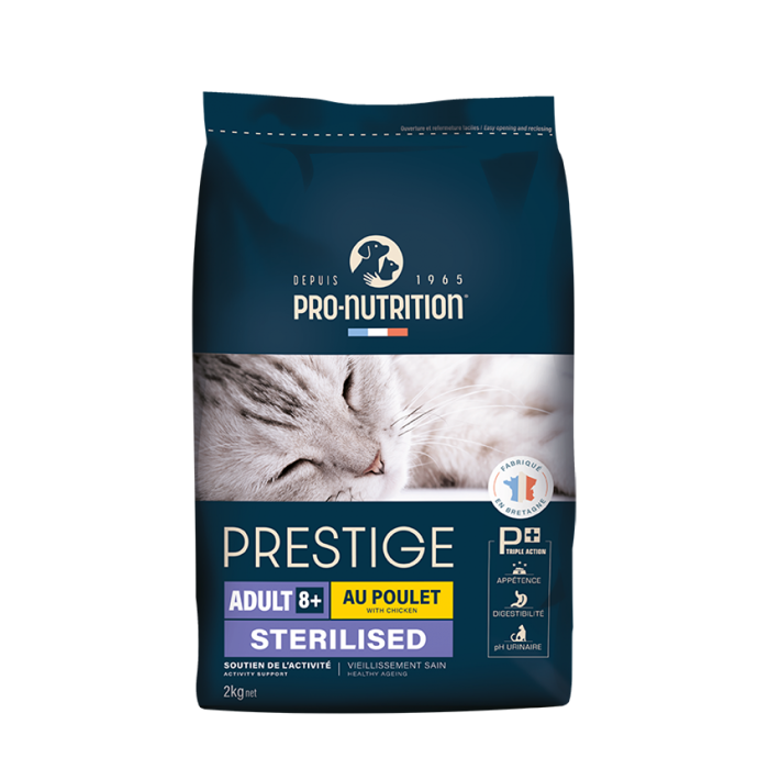 Prestige Adult Sterilised 8+ me kotopoulo 2kg